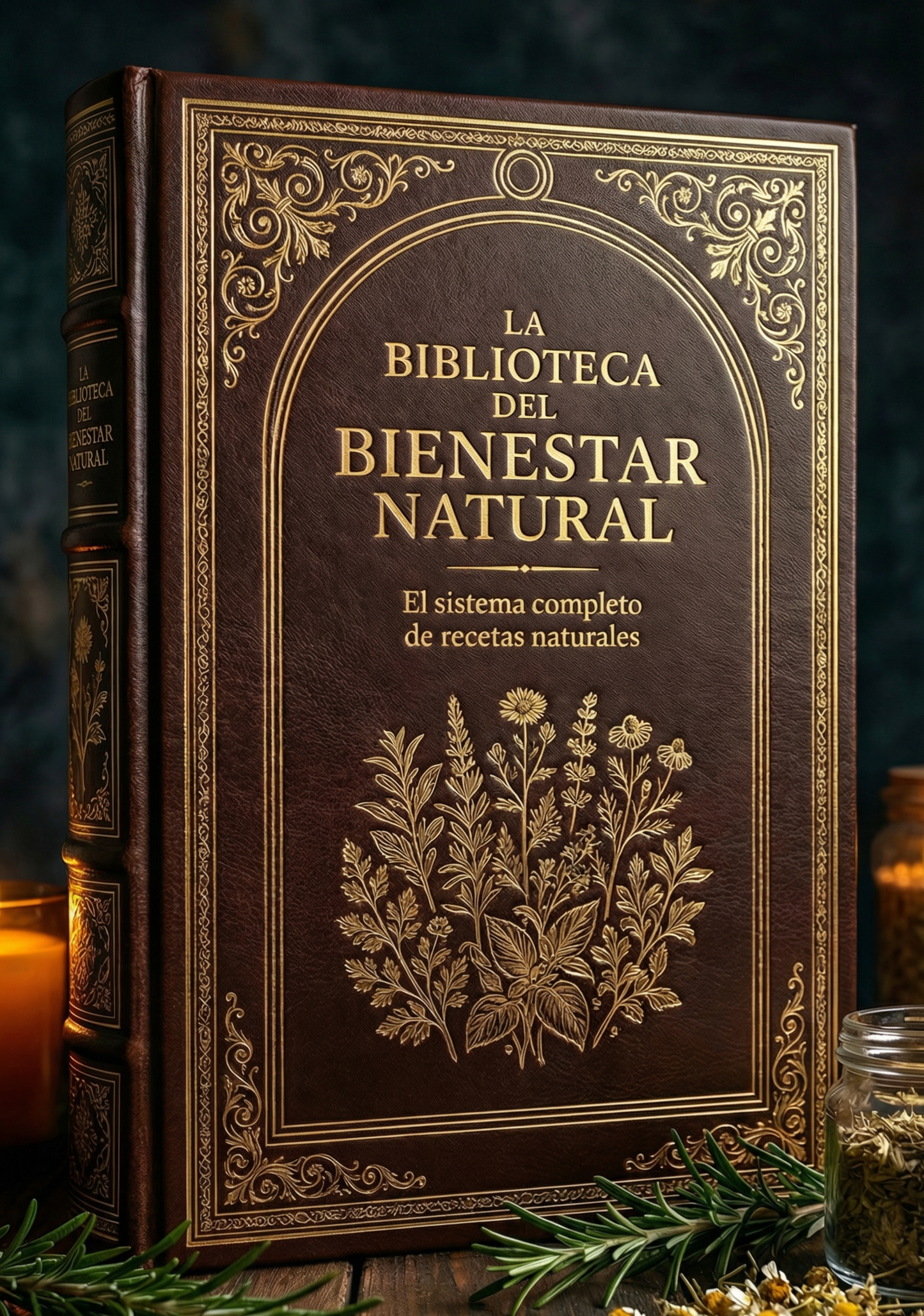 LA BIBLIOTECA DEL BIENESTAR NATURAL (+1.000 RECETAS) + 5 BONUS DE REGALO